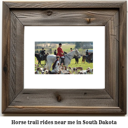 horse trail rides near me South Dakota